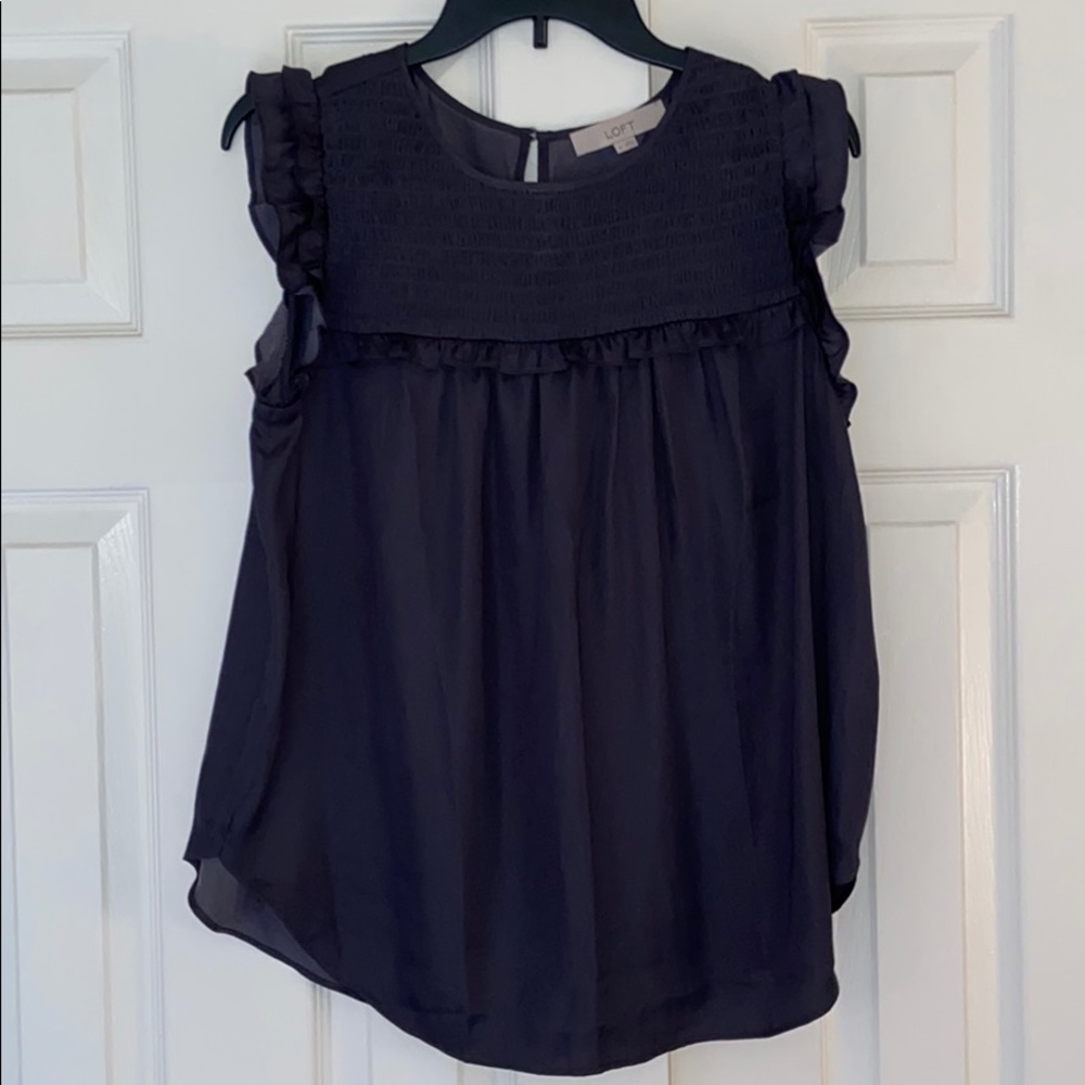 Loft - Sleeveless Silky Shell